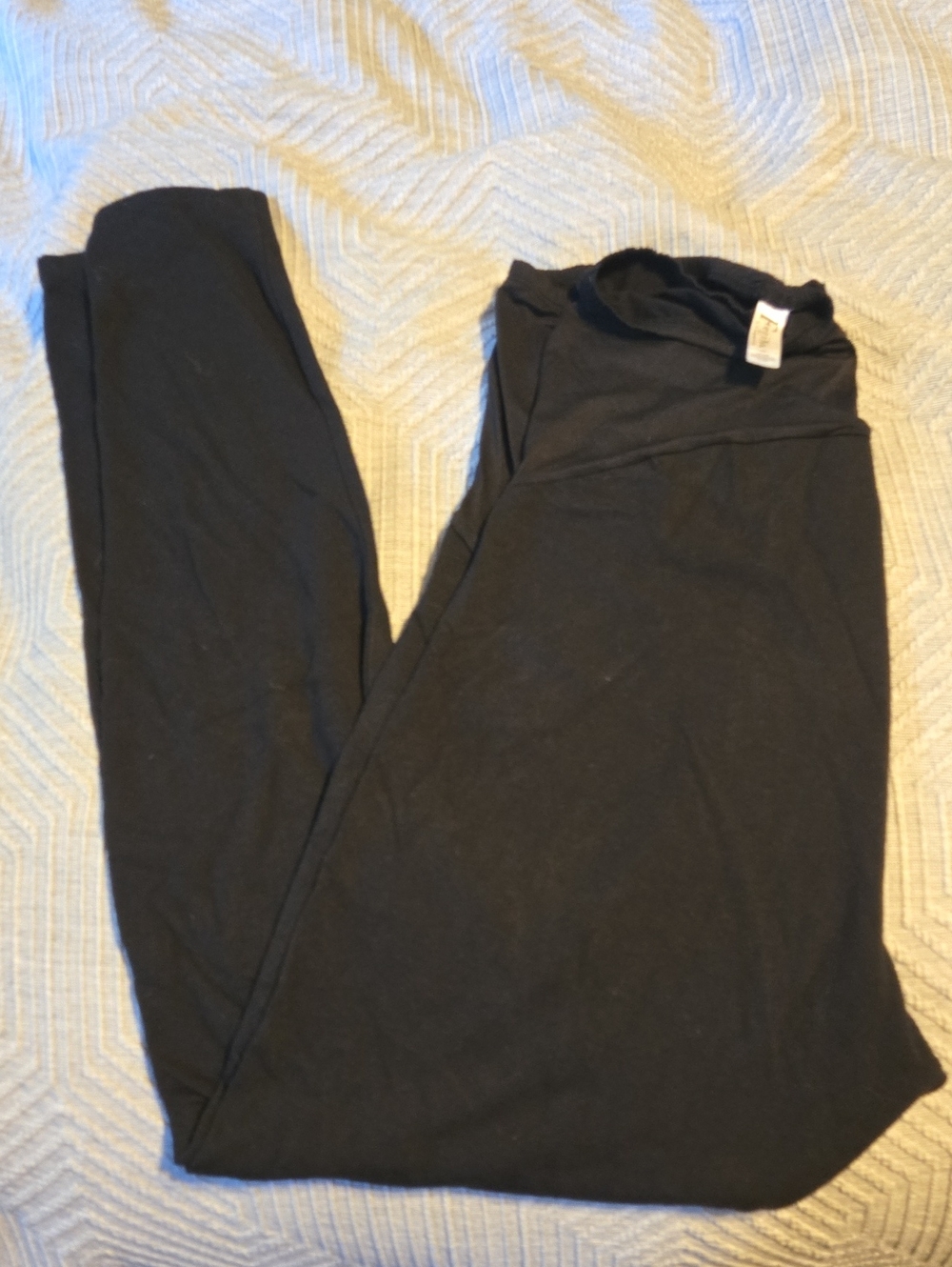 Maternity Black High-Waist Leggings